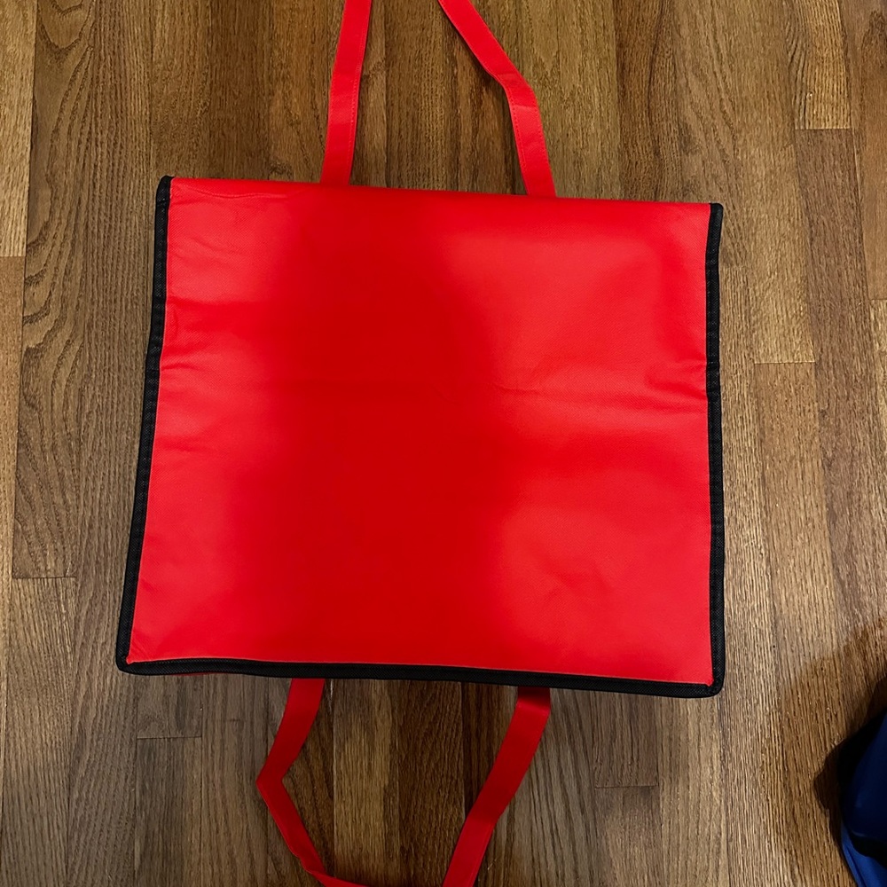 NWT Red cooler Bag with Black Trim